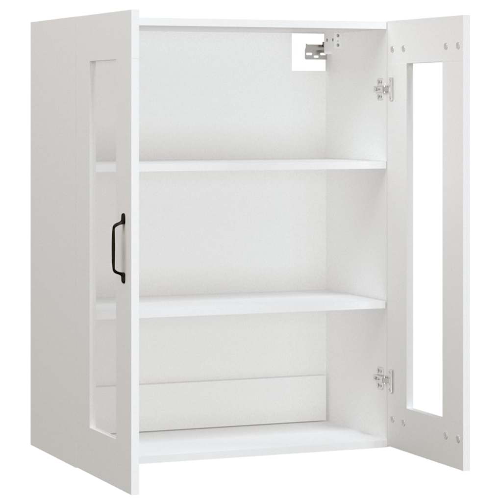 vidaXL Hanging Wall Cabinet White 69,5x34x90 cm