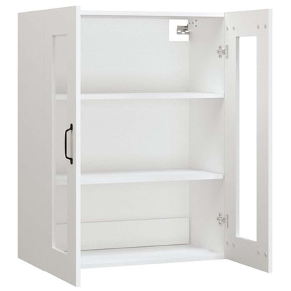 vidaXL Hanging Wall Cabinet White 69,5x34x90 cm