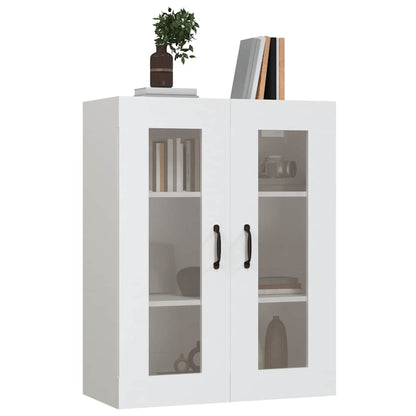 vidaXL Hanging Wall Cabinet White 69,5x34x90 cm