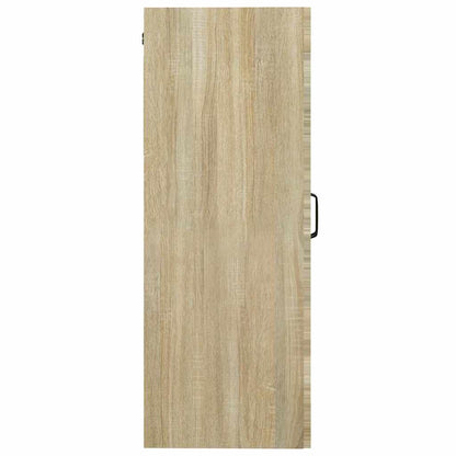 vidaXL Hanging Wall Cabinet Sonoma Oak 69,5x34x90 cm