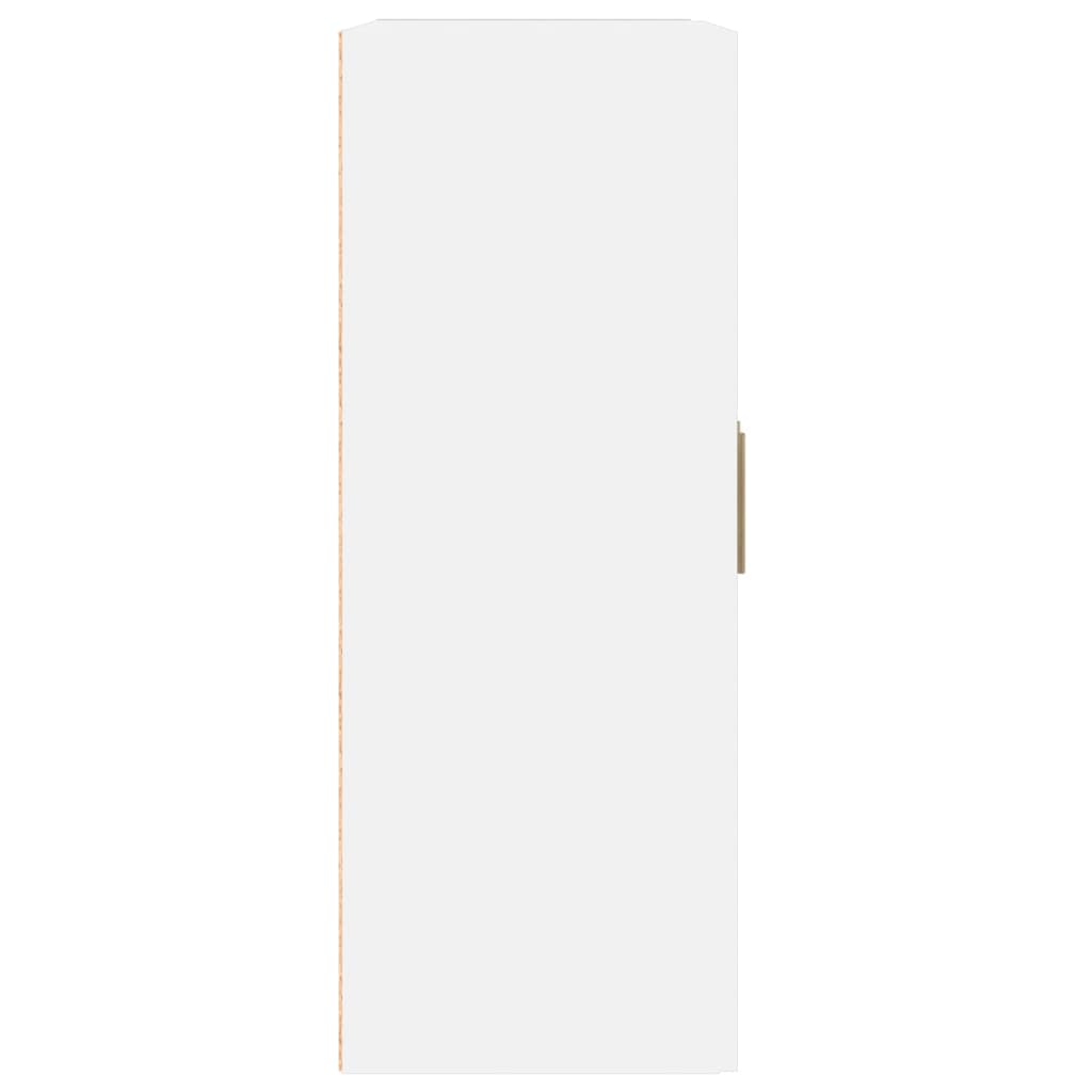 vidaXL Wall Cabinet | White | Engineered wood | Medium | Wall Cabinet