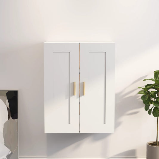 vidaXL Wall Cabinet | White | Engineered wood | Medium | Wall Cabinet
