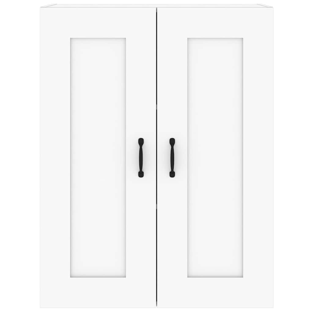 vidaXL Hanging Wall Cabinet White 69,5x32,5x90 cm