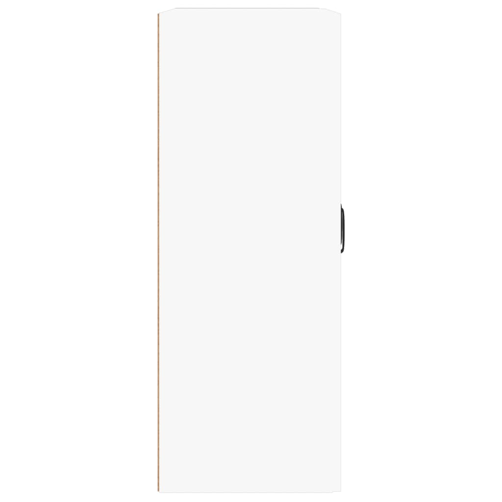 vidaXL Hanging Wall Cabinet White 69.5x32.5x90 cm