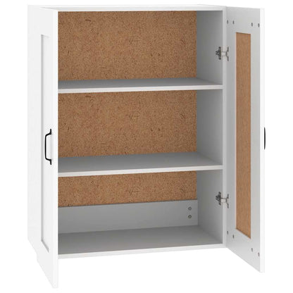 vidaXL Hanging Wall Cabinet White 69,5x32,5x90 cm