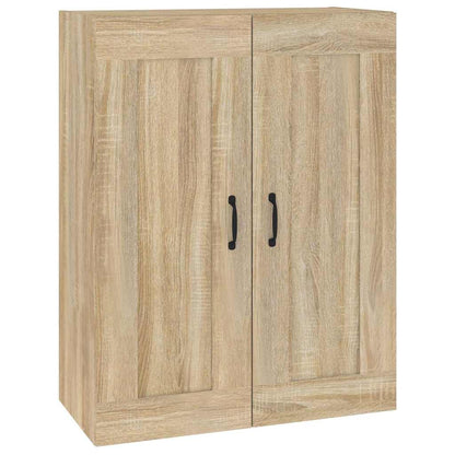 vidaXL Hanging Wall Cabinet Sonoma Oak 69,5x32,5x90 cm