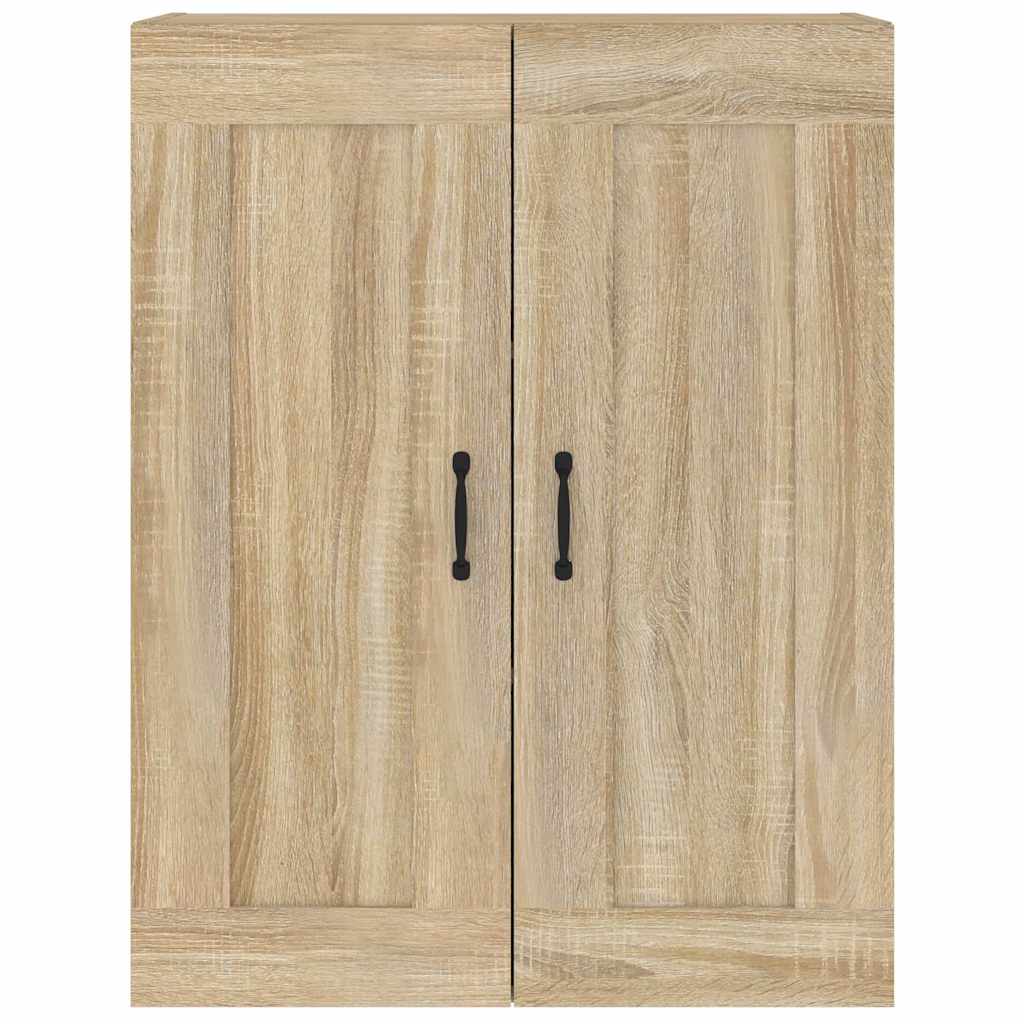 vidaXL Hanging Wall Cabinet Sonoma Oak 69,5x32,5x90 cm