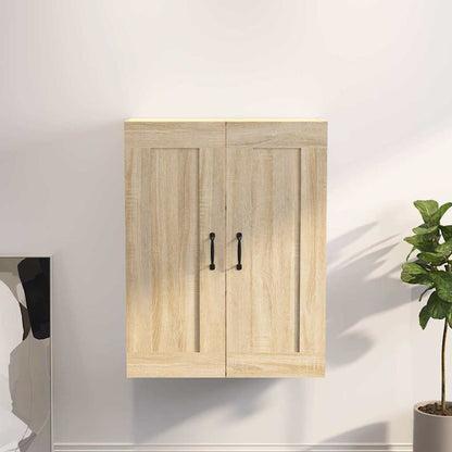 vidaXL Hanging Wall Cabinet Sonoma Oak 69,5x32,5x90 cm