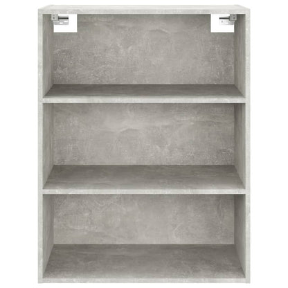 vidaXL Hanging Wall Cabinet Concrete Grey 69.5x32.5x90 cm