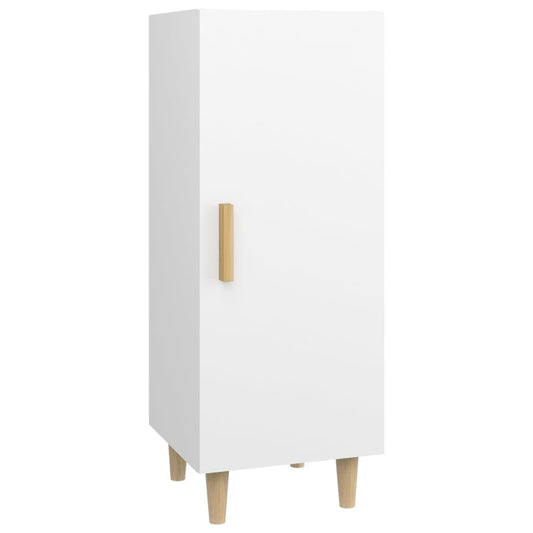 vidaXL Sideboard White 34.5x34x90 cm Engineered Wood