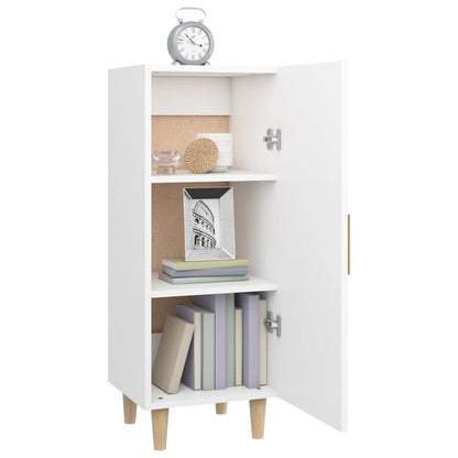 vidaXL Sideboard White 34.5x34x90 cm Engineered Wood