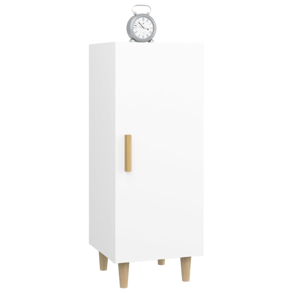 vidaXL Sideboard White 34.5x34x90 cm Engineered Wood