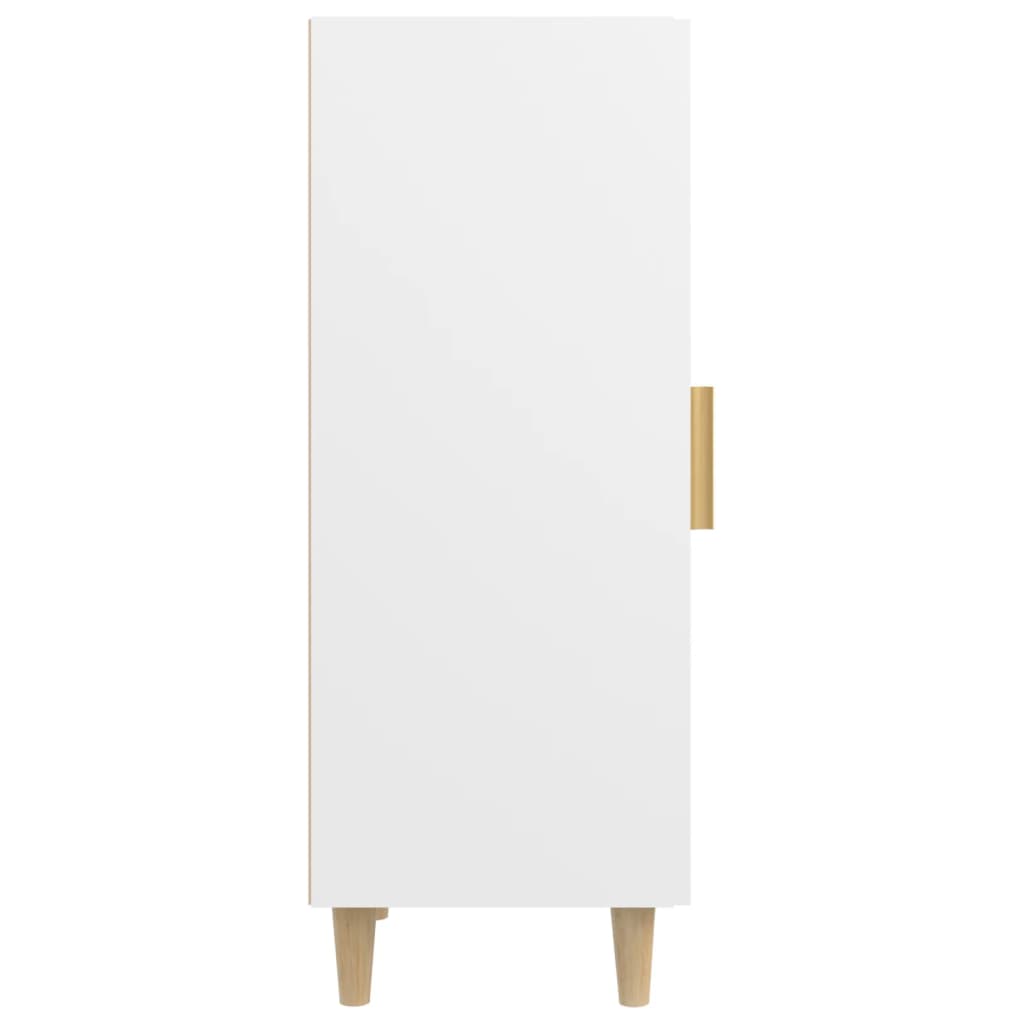 vidaXL Sideboard White 34.5x34x90 cm Engineered Wood