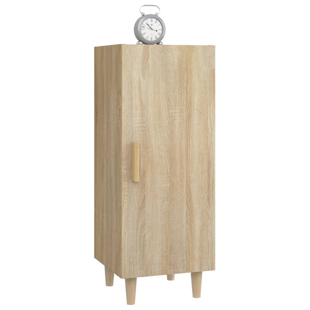 vidaXL Sideboard Sonoma Oak 34.5x34x90 cm Engineered Wood