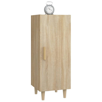 vidaXL Sideboard Sonoma Oak 34.5x34x90 cm Engineered Wood