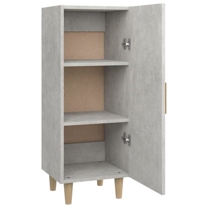 vidaXL Sideboard Concrete Grey 34.5x34x90 cm Engineered Wood