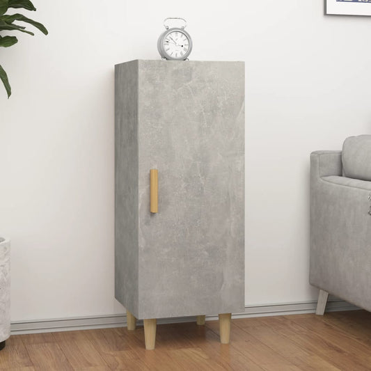 vidaXL Sideboard Concrete Grey 34.5x34x90 cm Engineered Wood