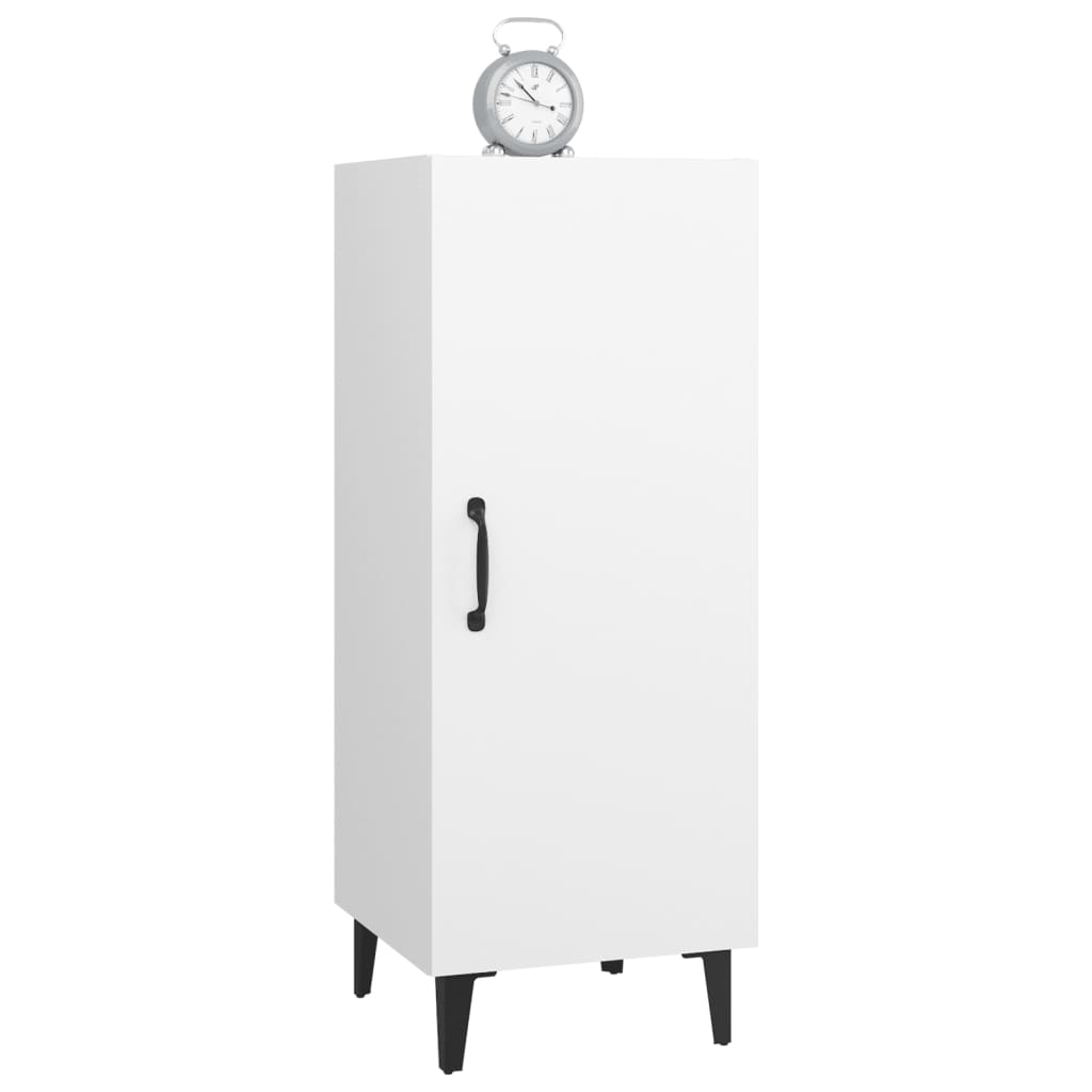 vidaXL Sideboard White 34.5x34x90 cm Engineered Wood