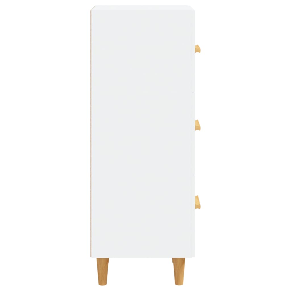 vidaXL Sideboard White 34.5x34x90 cm Engineered Wood
