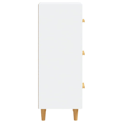 vidaXL Sideboard White 34.5x34x90 cm Engineered Wood