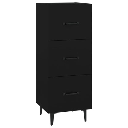 vidaXL Sideboard | Black | Engineered wood | Medium | Sideboard | Rectangular