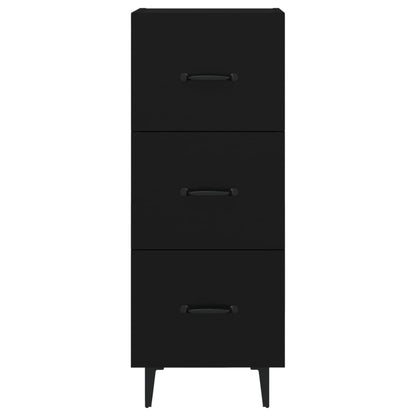 vidaXL Sideboard | Black | Engineered wood | Medium | Sideboard | Rectangular