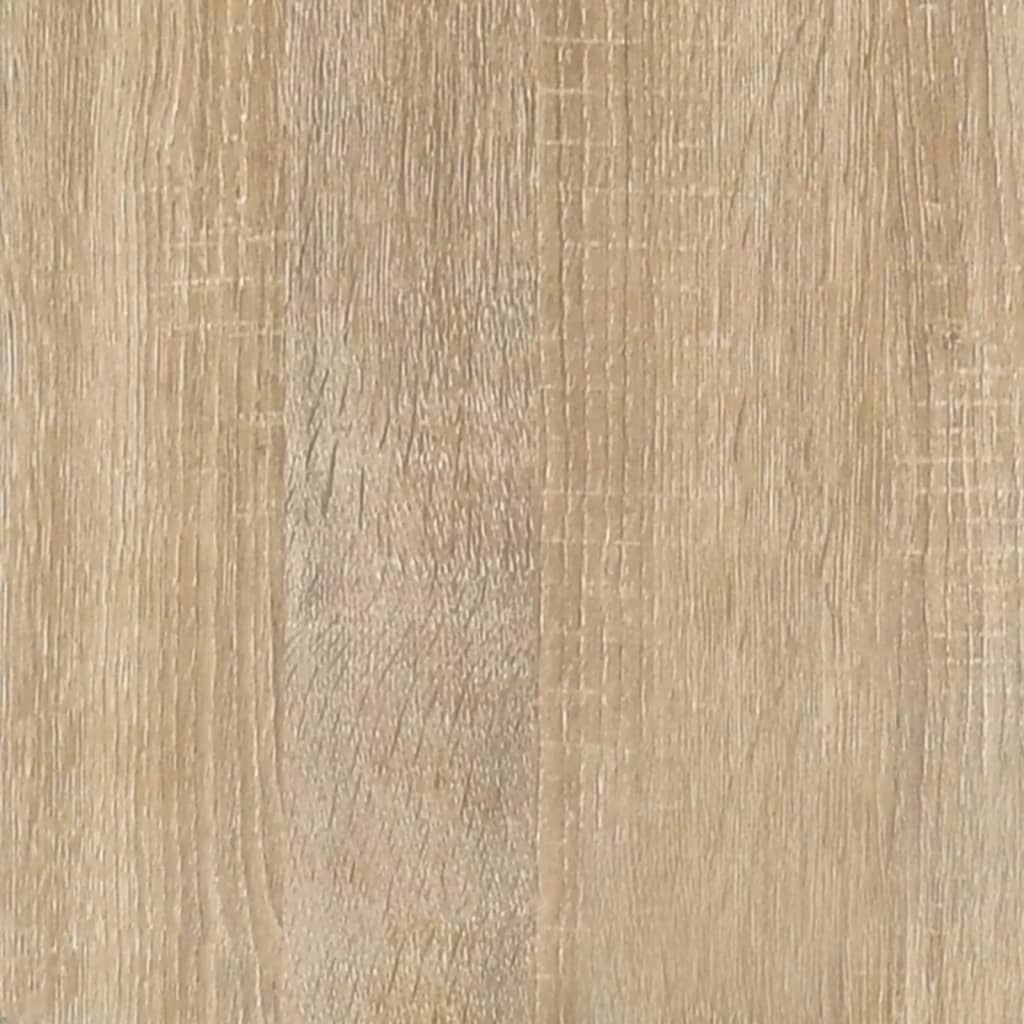 vidaXL Sideboard Sonoma Oak 34.5x34x90 cm Engineered Wood