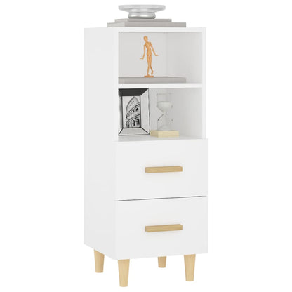 vidaXL Sideboard White 34.5x34x90 cm Engineered Wood