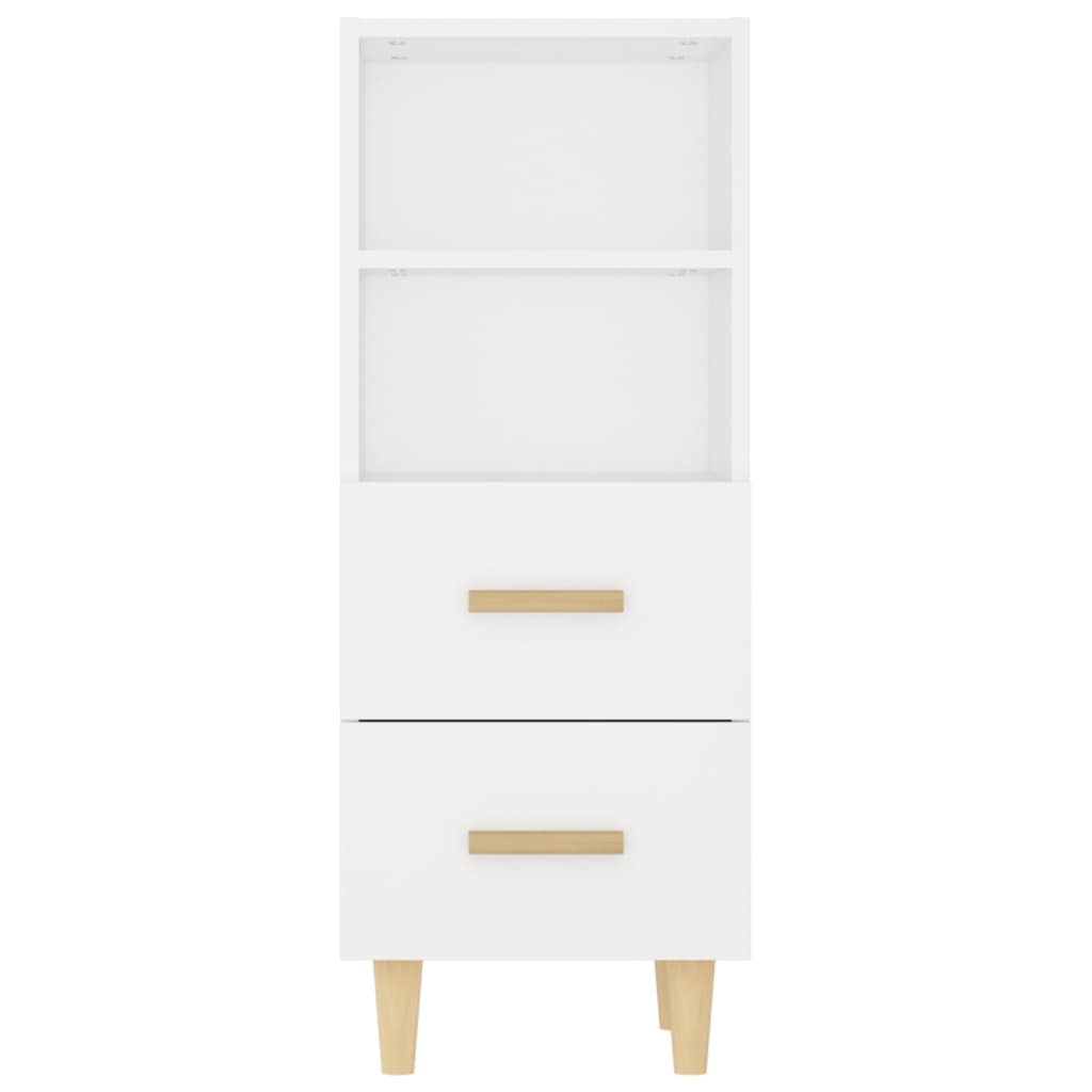 vidaXL Sideboard White 34.5x34x90 cm Engineered Wood