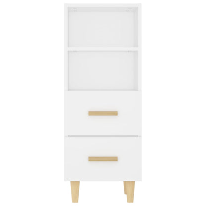 vidaXL Sideboard White 34.5x34x90 cm Engineered Wood