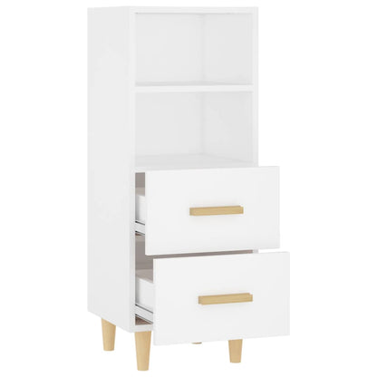 vidaXL Sideboard White 34.5x34x90 cm Engineered Wood