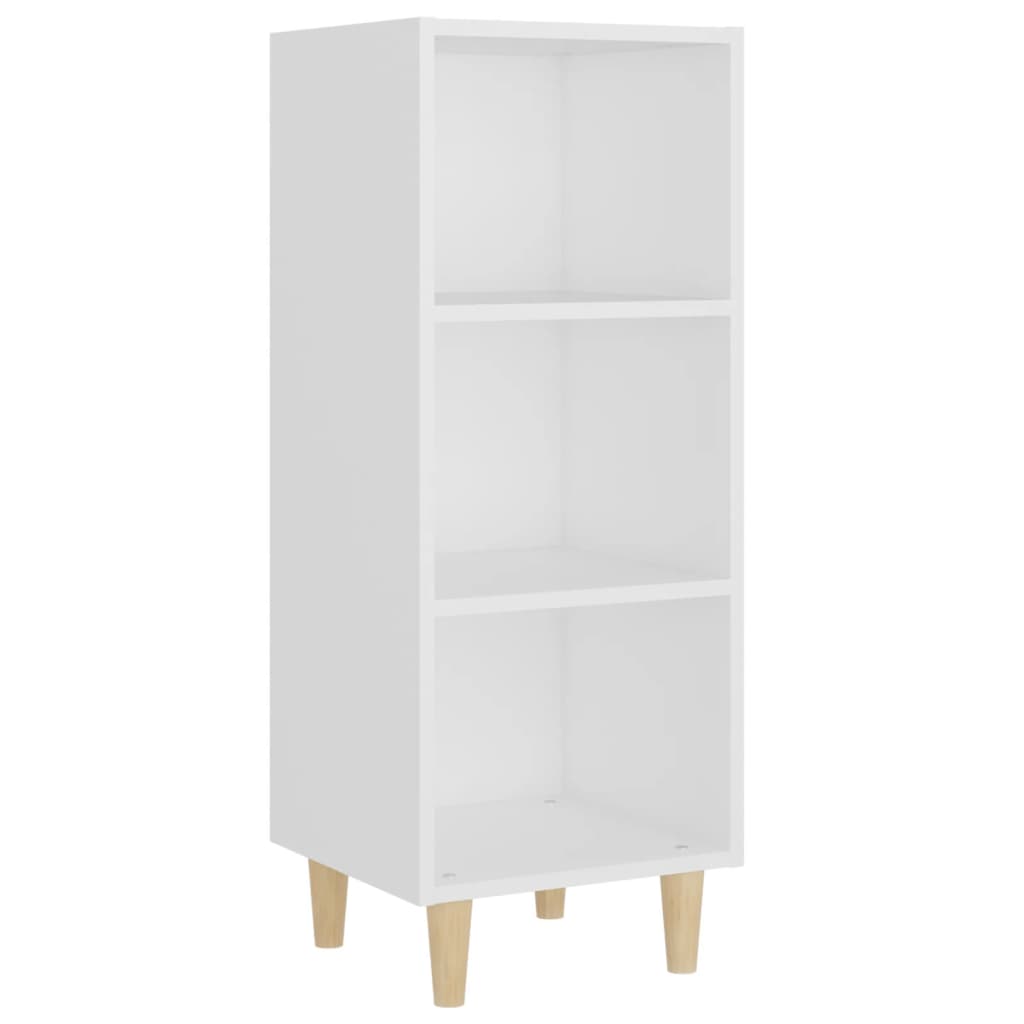 vidaXL Sideboard White 34.5x32.5x90 cm Engineered Wood
