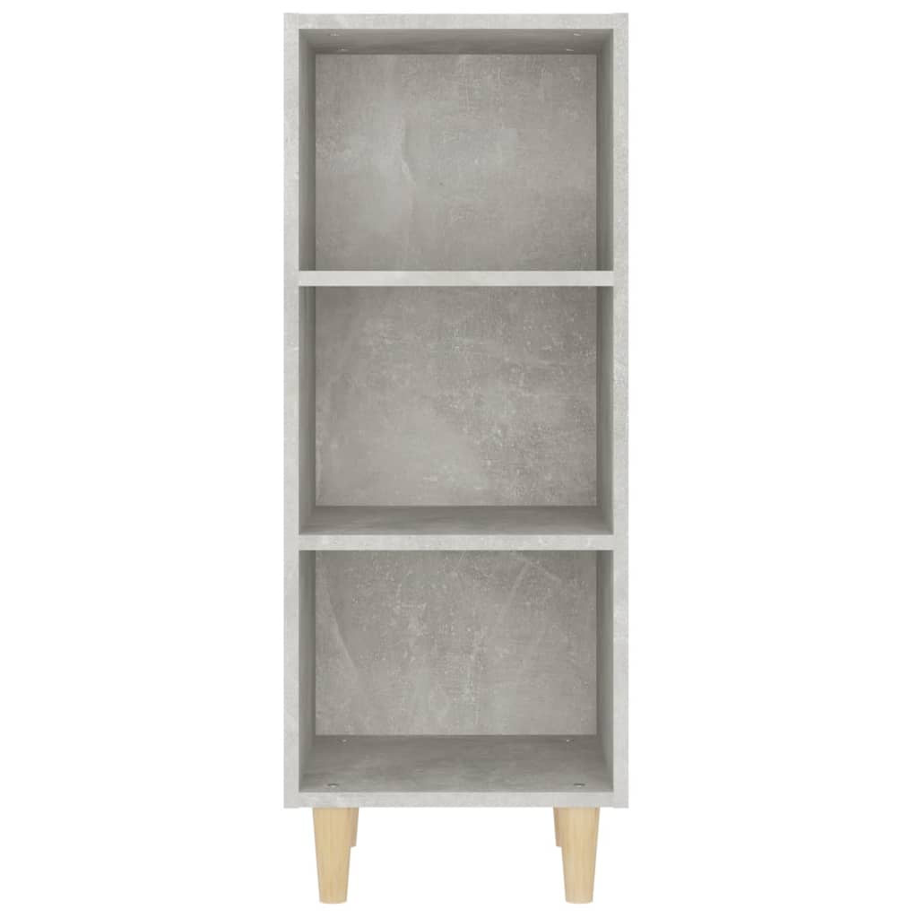 vidaXL Sideboard Concrete Grey 34.5x32.5x90 cm Engineered Wood