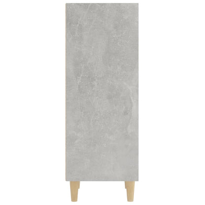 vidaXL Sideboard Concrete Grey 34.5x32.5x90 cm Engineered Wood