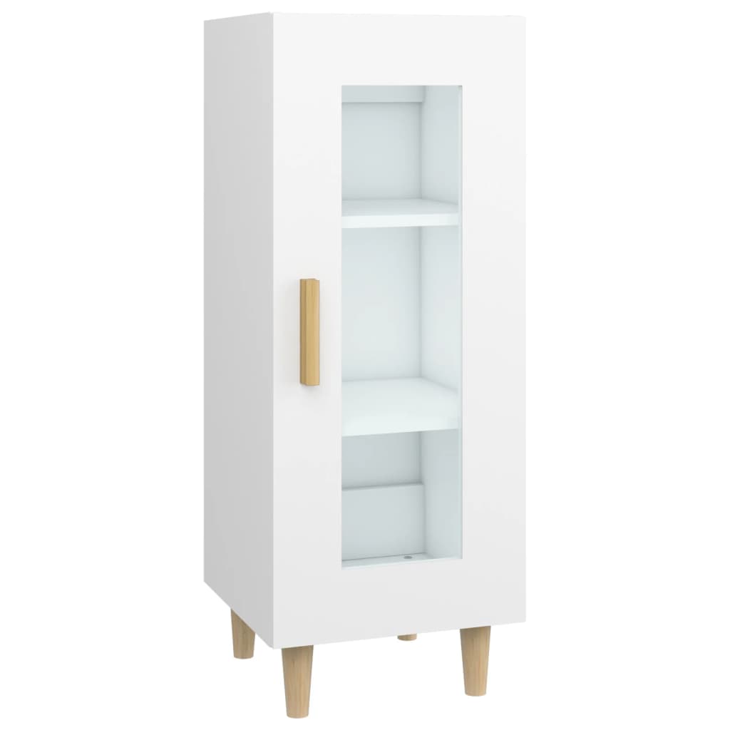 vidaXL Sideboard White 34.5x34x90 cm Engineered Wood