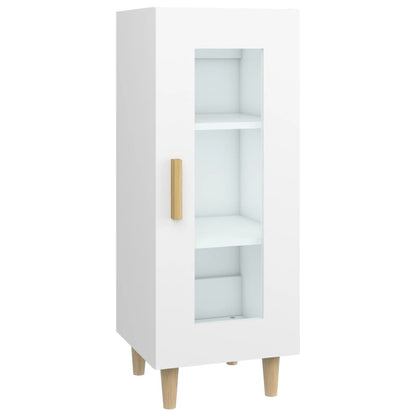 vidaXL Sideboard White 34.5x34x90 cm Engineered Wood