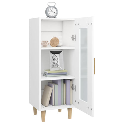 vidaXL Sideboard White 34.5x34x90 cm Engineered Wood
