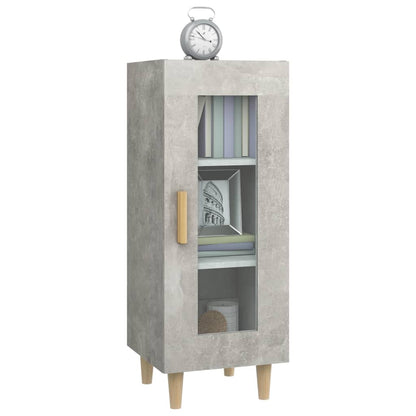 vidaXL Sideboard Concrete Grey 34.5x34x90 cm Engineered Wood
