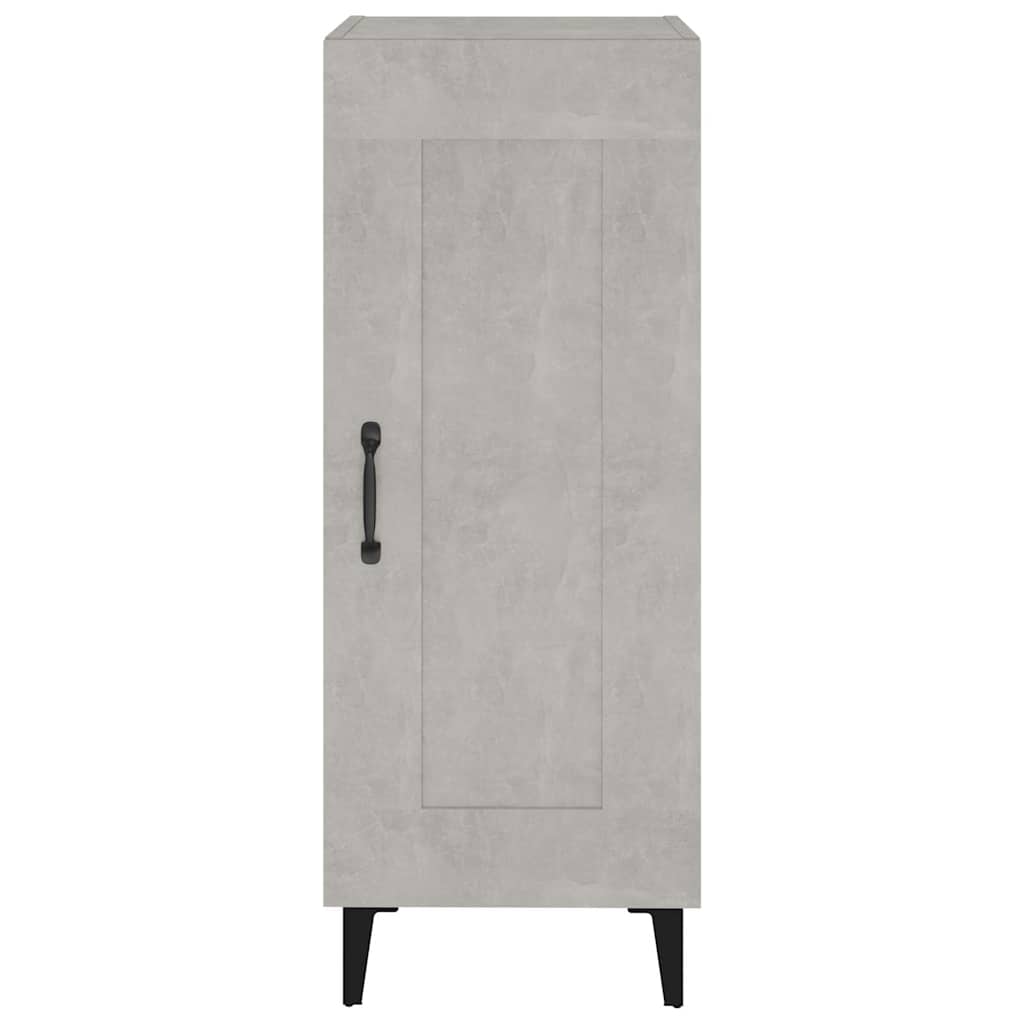 vidaXL Sideboard Concrete Grey 34,5x34x90 cm Engineered Wood