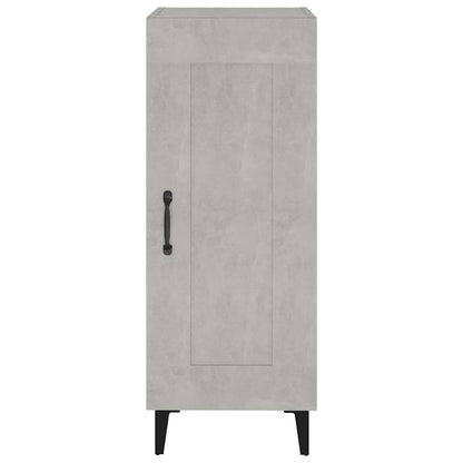 vidaXL Sideboard Concrete Grey 34,5x34x90 cm Engineered Wood