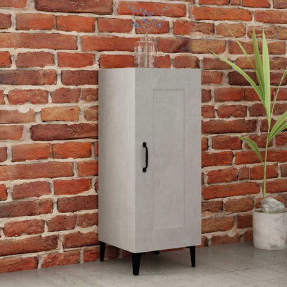 vidaXL Sideboard Concrete Grey 34,5x34x90 cm Engineered Wood