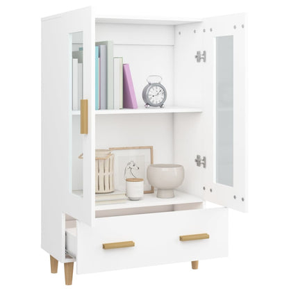 vidaXL Highboard White 70x31x115 cm Engineered Wood