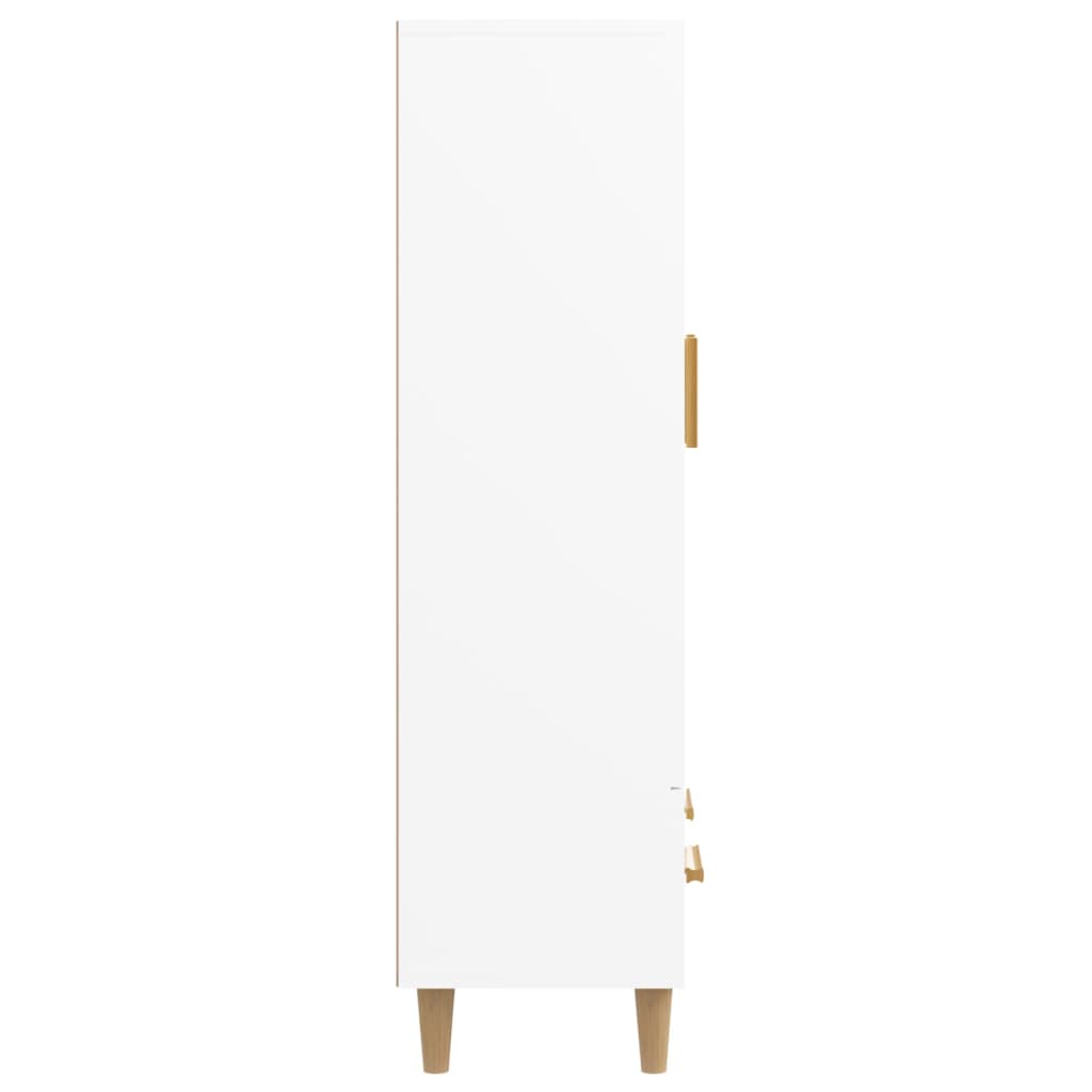vidaXL Highboard White 70x31x115 cm Engineered Wood