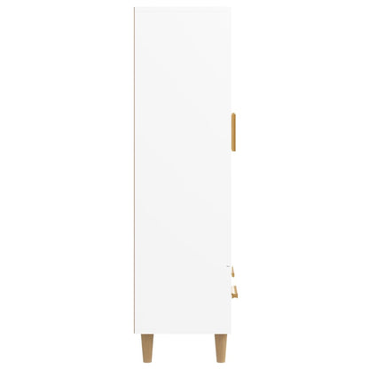 vidaXL Highboard White 70x31x115 cm Engineered Wood