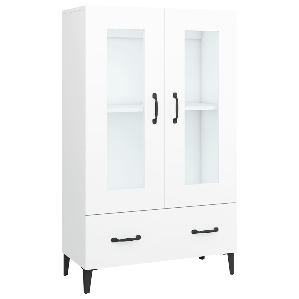 vidaXL Highboard White 70x31x115 cm Engineered Wood