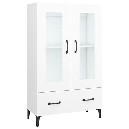 vidaXL Highboard White 70x31x115 cm Engineered Wood