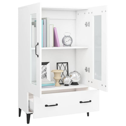 vidaXL Highboard White 70x31x115 cm Engineered Wood