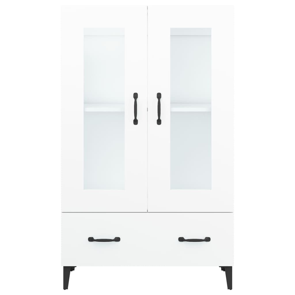 vidaXL Highboard White 70x31x115 cm Engineered Wood