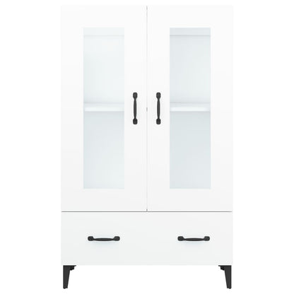 vidaXL Highboard White 70x31x115 cm Engineered Wood