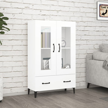 vidaXL Highboard White 70x31x115 cm Engineered Wood